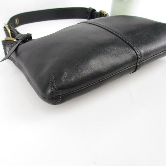 Coach Bleecker Black Leather Bag - Picture 6 of 9